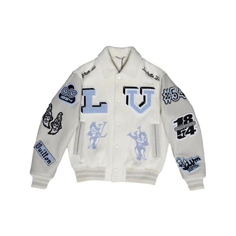 varsity lv|Lv varsity jacket pandabuy.